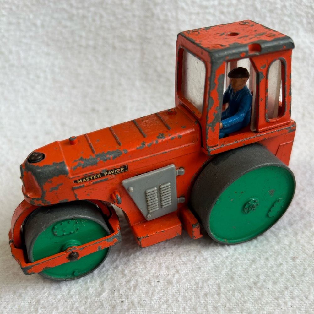 Vintage Dinky Toys 279 Aveling Barford Diesel Roller - Early Green Hubs Version
